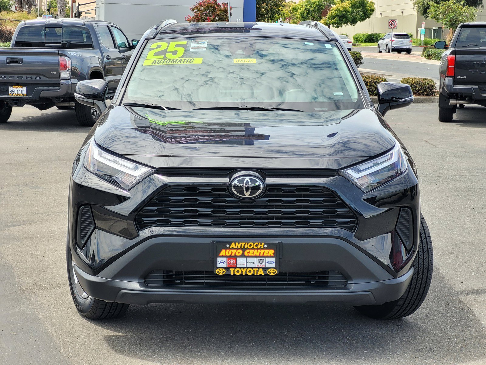 Certified Used 2025 Black Toyota XLE image 2