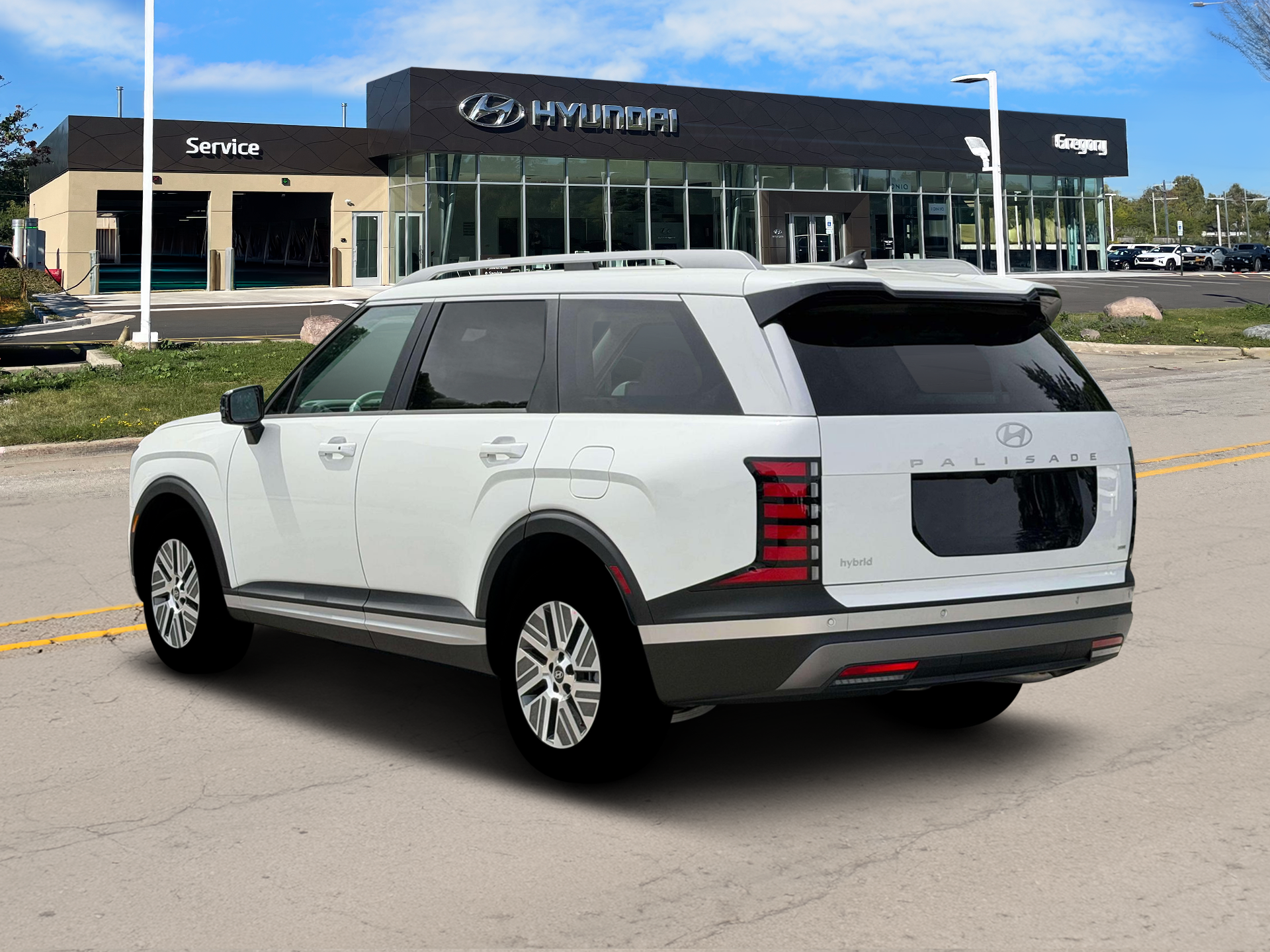 New 2026 White Hyundai SEL 8P image 5
