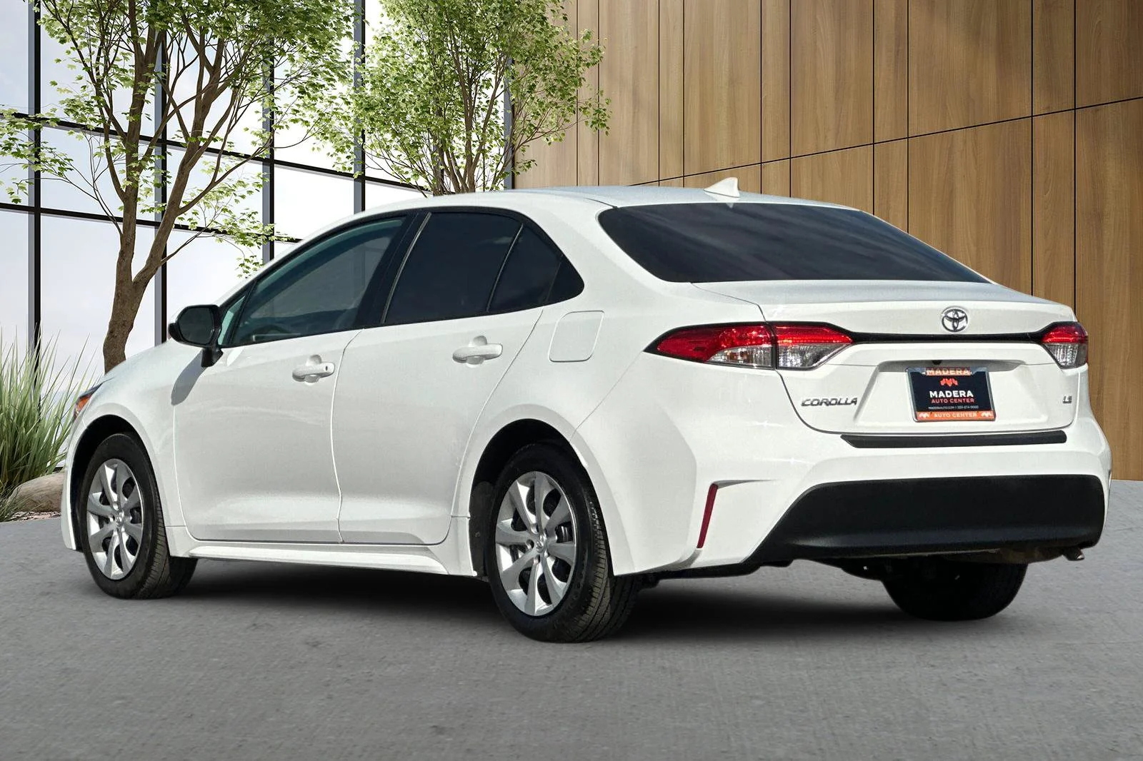 Used 2025 White Toyota LE image 6