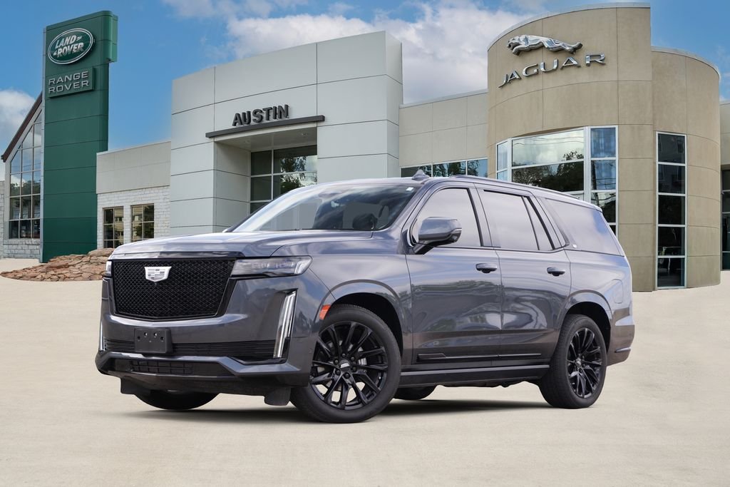 Used 2021 Gray Cadillac Sport image 1