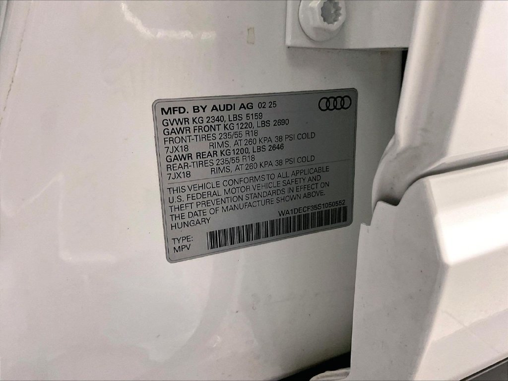 Used 2025 White Audi Premium image 36