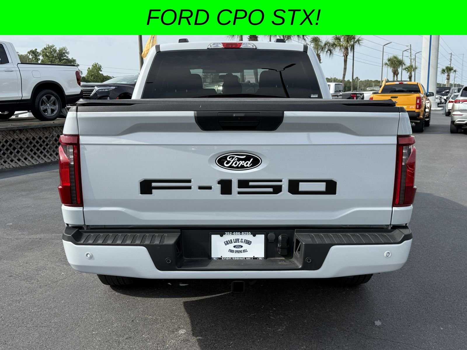 Certified Used 2025 Space White Metallic Ford STX image 6