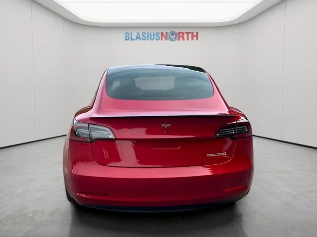 Used 2022 Red Tesla Performance image 5