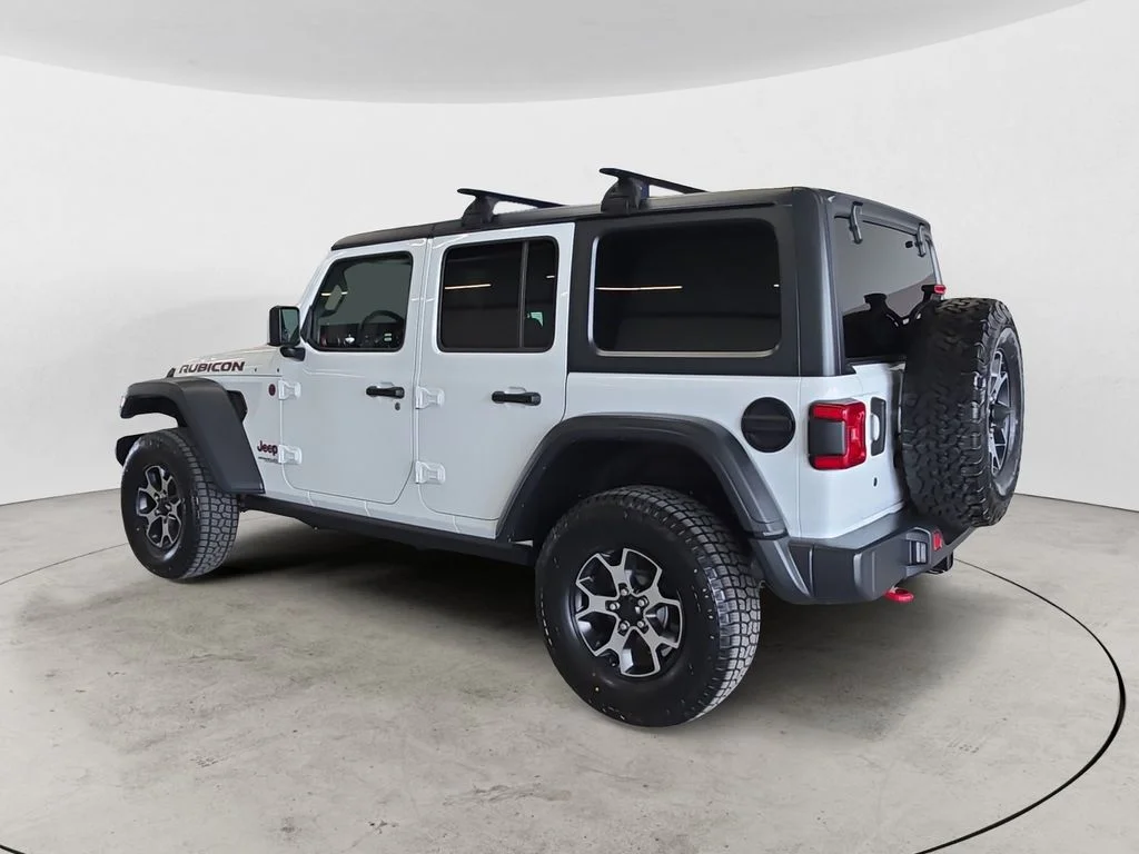 Used 2019 White Jeep Unlimited Rubicon image 7
