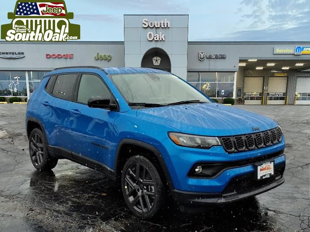 New 2026 Hydro Blue Pearl-Coat Exterior Paint Jeep Latitude image 1