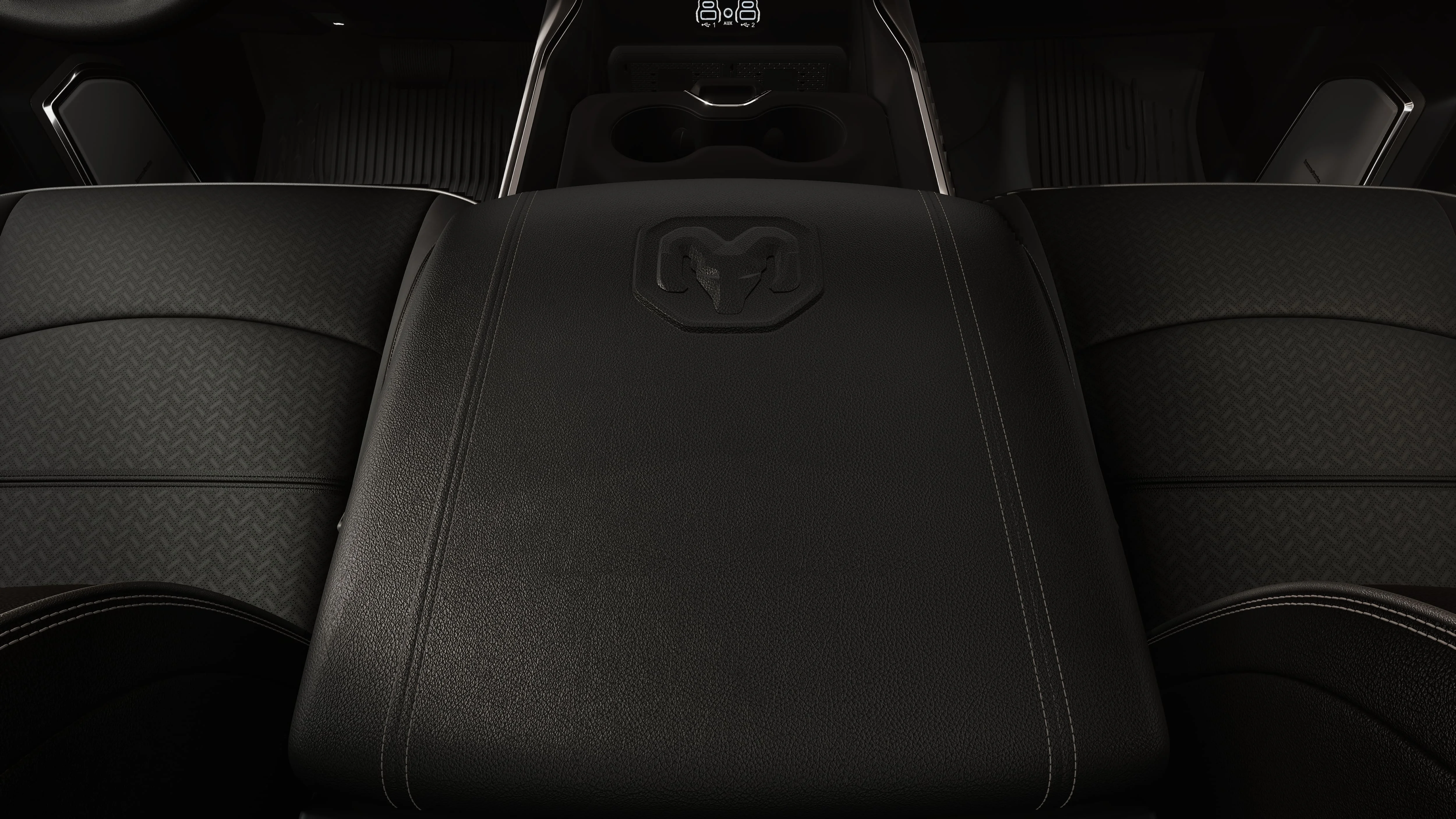 New 2026 Diamond Black Crystal Pearl-Coat Exterior Paint RAM LARAMIE image 16