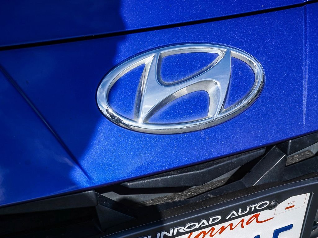 Certified Used 2023 Blue Hyundai SEL image 11