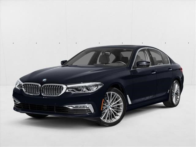 Used 2018 Imperial Blue Metallic BMW 540i xDrive image 1
