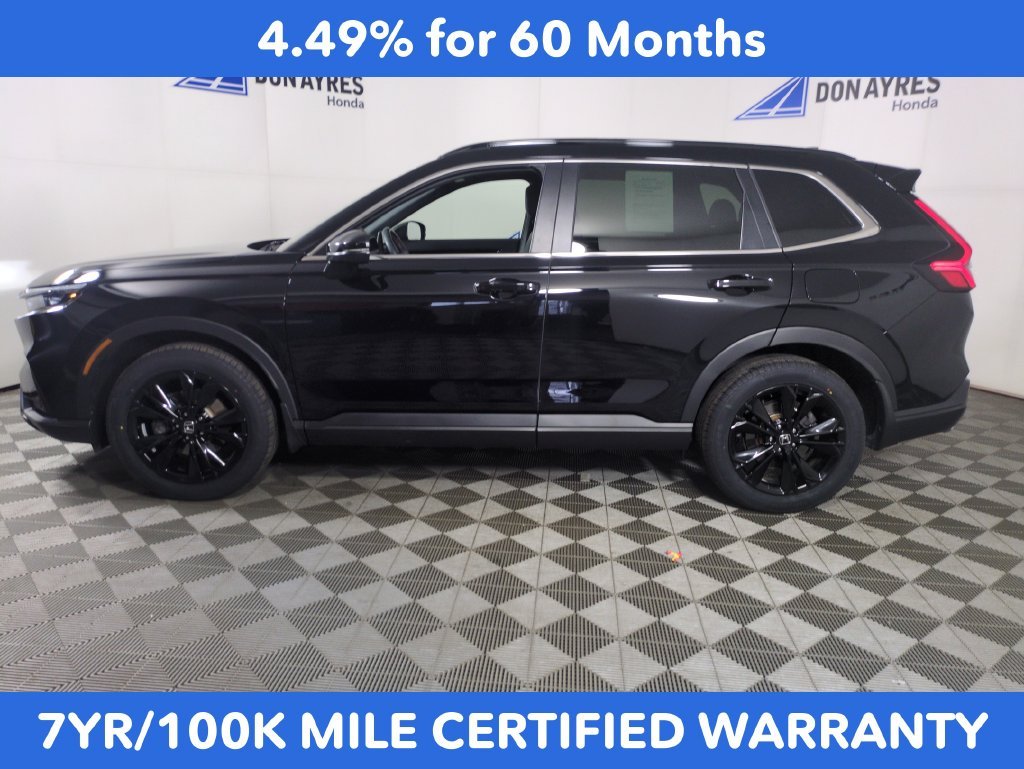 Certified Used 2024 Crystal Black Pearl Honda Sport Touring image 2