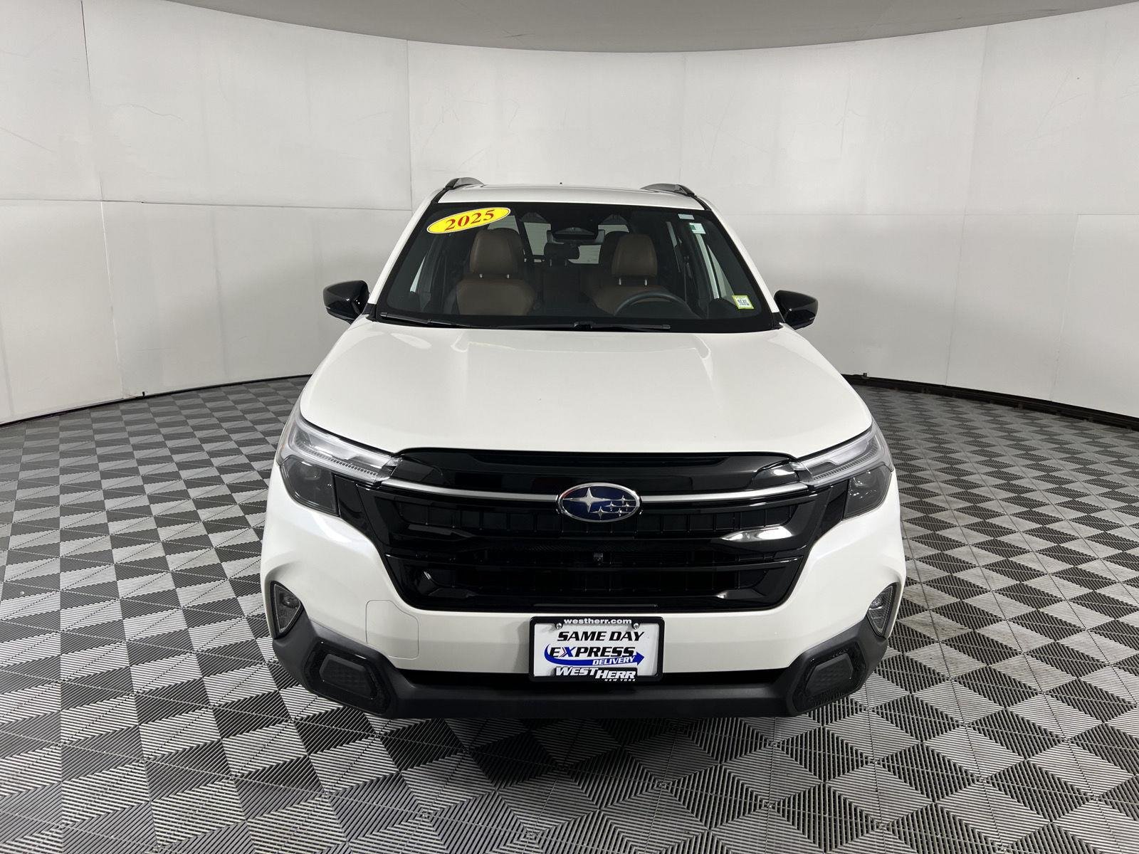 Used 2025 Crystal White Pearl Subaru Touring Hybrid image 13