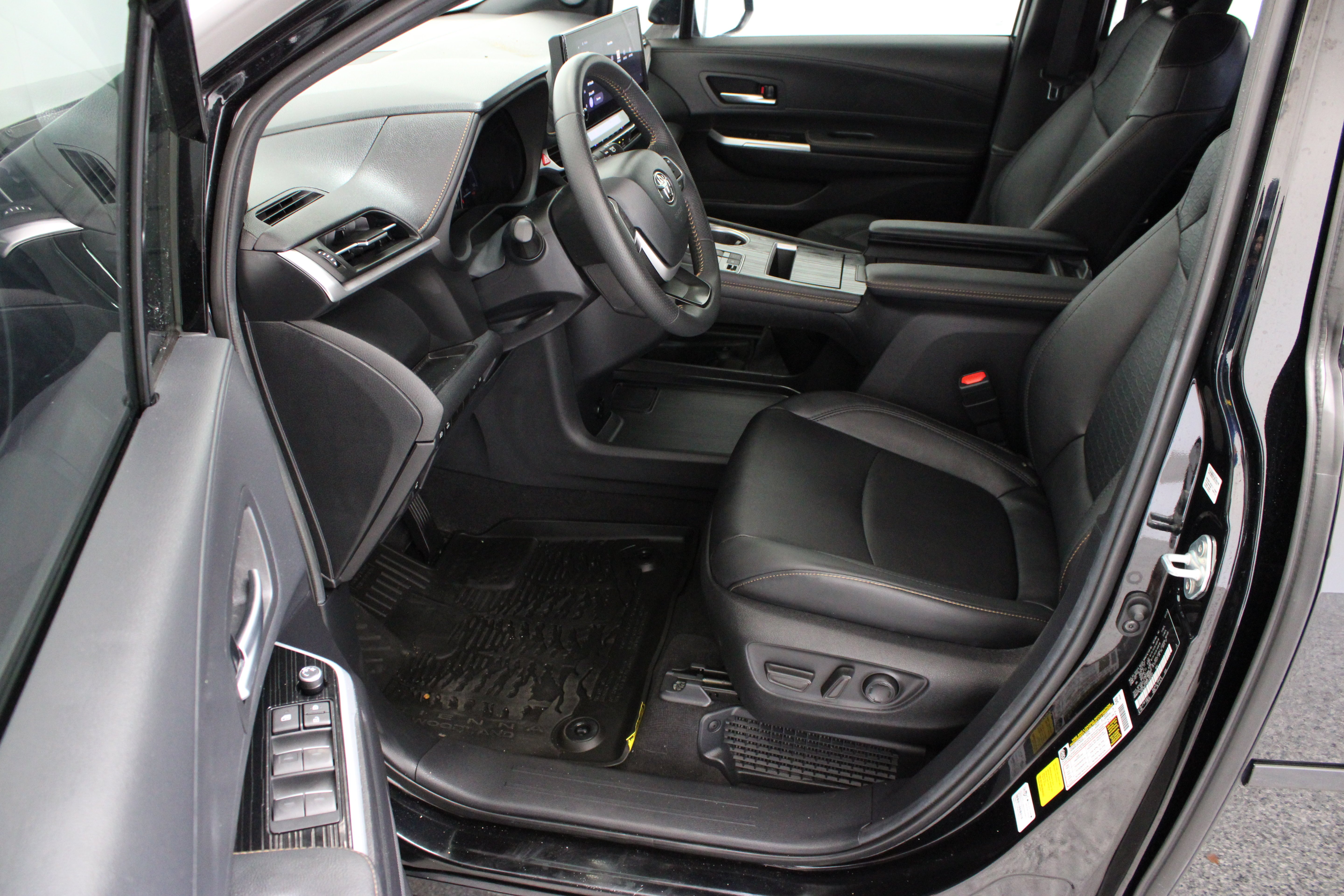 Certified Used 2025 Midnight Black Metallic Toyota Woodland Edition 2.5L/Electric image 14