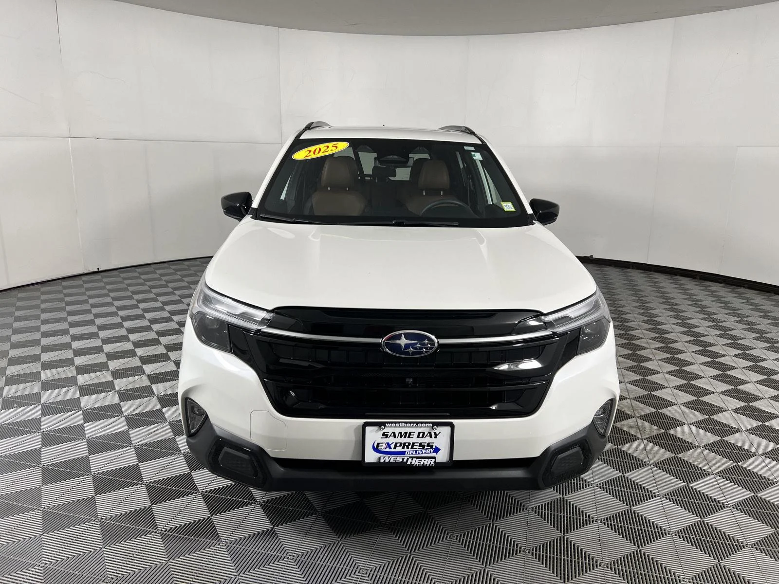 Used 2025 Crystal White Pearl Subaru Touring Hybrid image 13