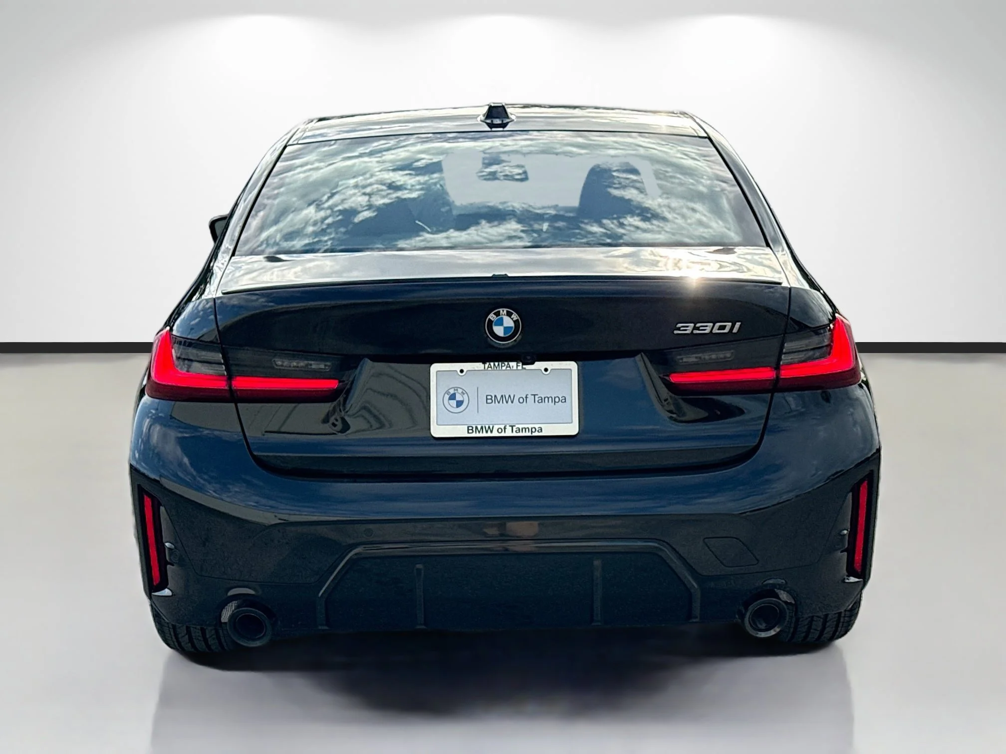 New 2026 Black Sapphire Metallic BMW 330i image 4