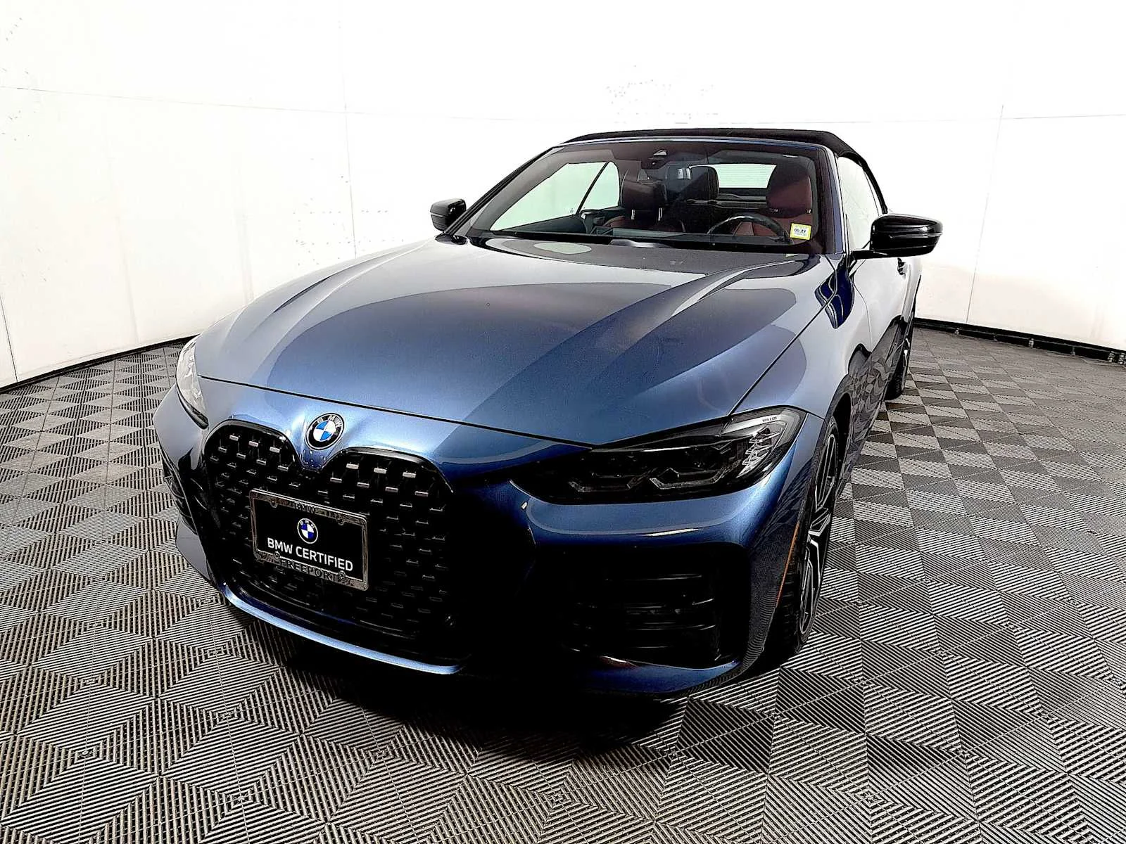 Certified Used 2024 Arctic Race Blue metallic BMW 430i xDrive image 3