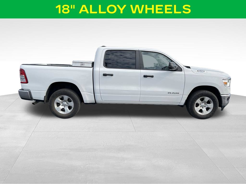 Used 2023 Bright White Clearcoat RAM Big Horn image 6