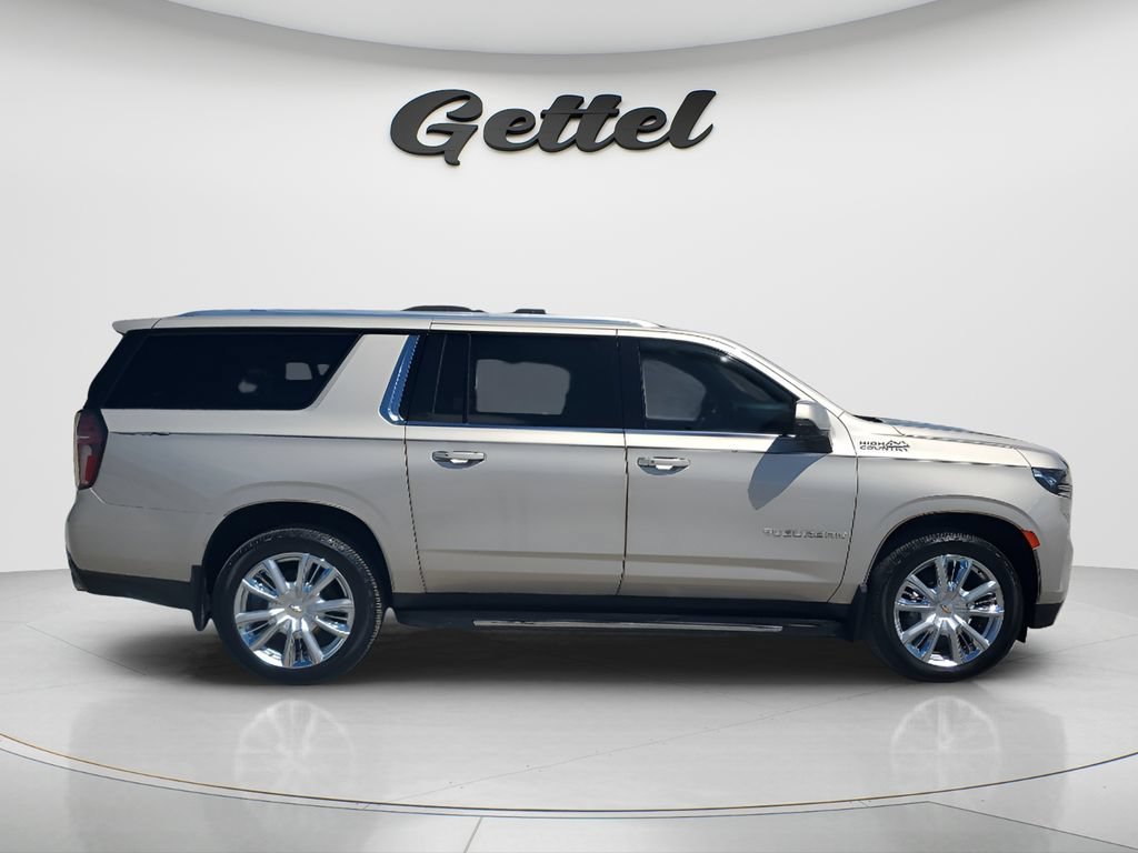 Used 2022 EMPIRE BEIGE METALLIC Chevrolet High Country image 3