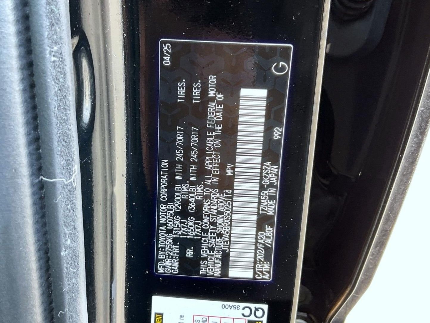 Used 2025 Black Toyota SR5 image 26