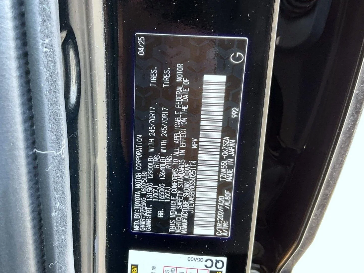 Used 2025 Black Toyota SR5 image 26