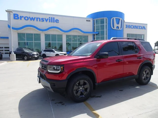 New 2026 Radiant Red Metallic II Honda RTL image 1