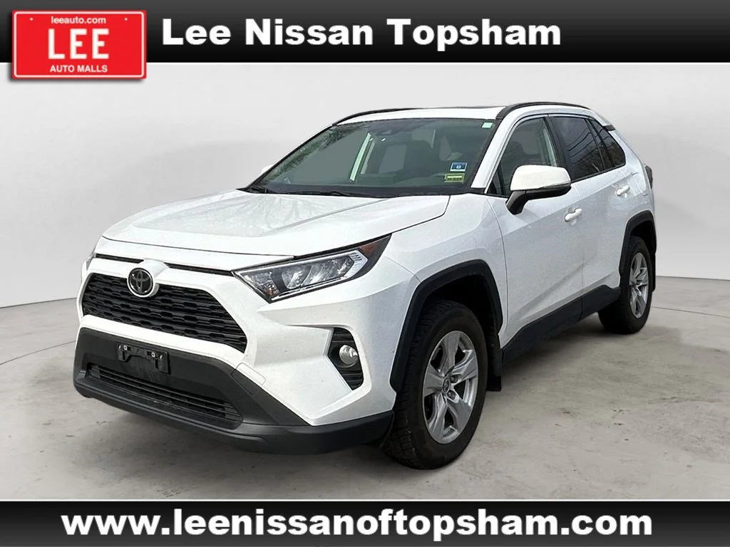 Used 2020 Super White Toyota XLE image 1