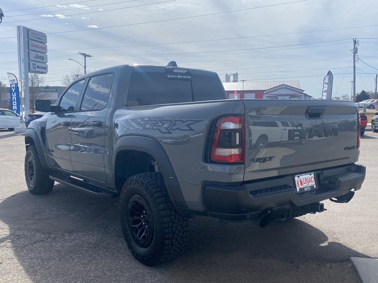 Used 2023 Diamond Black Crystal Pearlcoat Ram TRX image 3