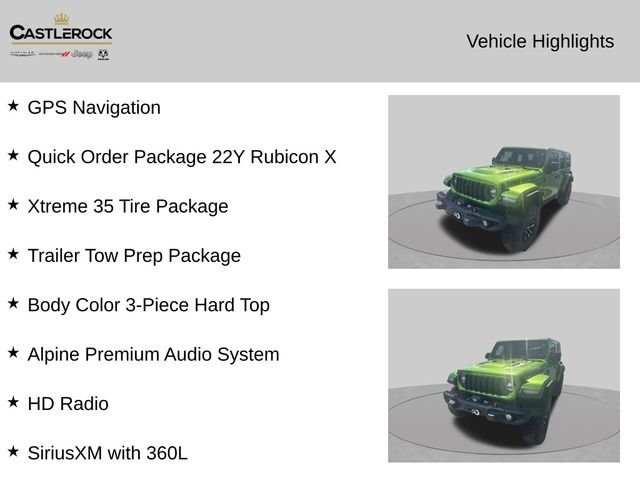 Used 2026 Green Jeep Rubicon X image 2