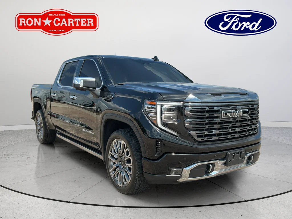 Used 2024 Black GMC Denali Ultimate image 1