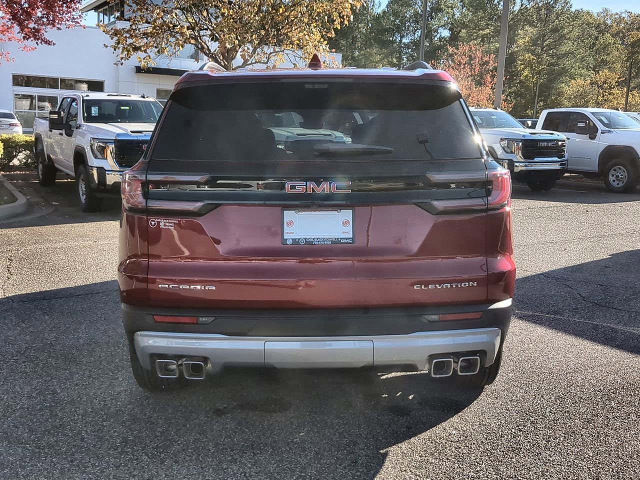 New 2026 Volcanic Red Tintcoat GMC Elevation image 7