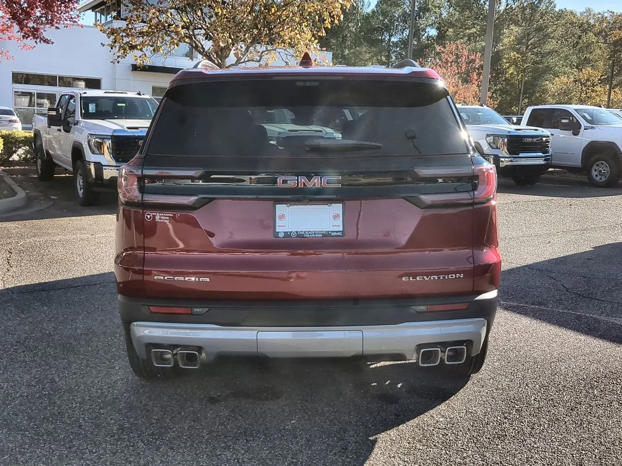New 2026 Volcanic Red Tintcoat GMC Elevation image 7