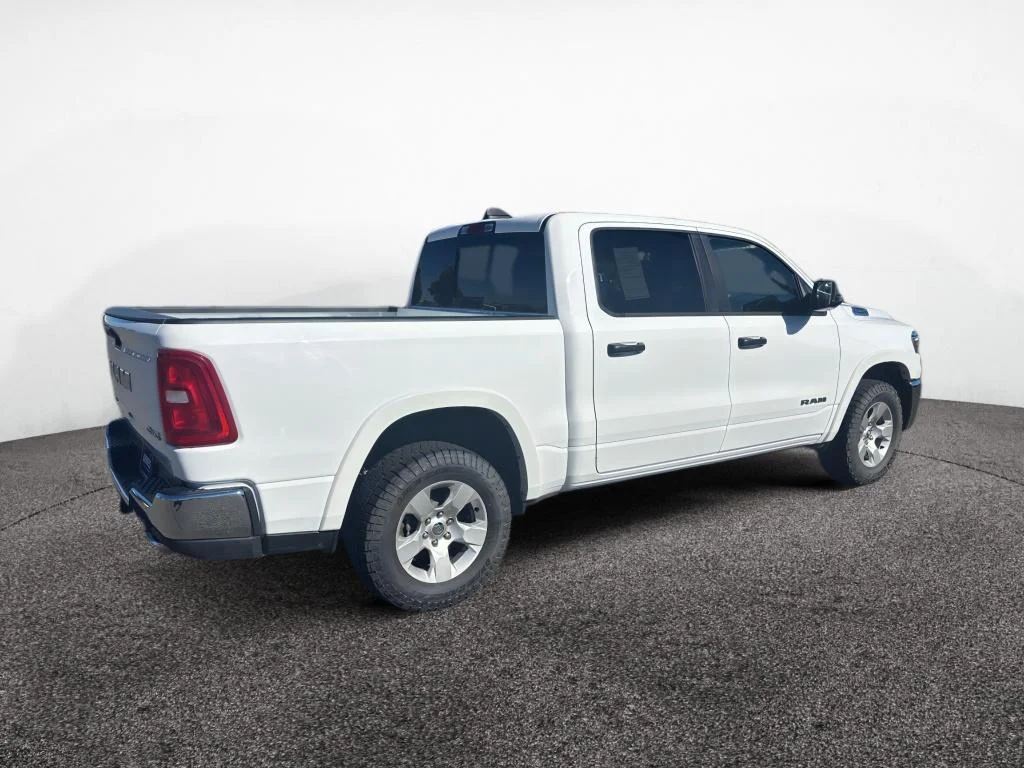 Used 2025 Bright White Clearcoat Ram Big Horn image 6