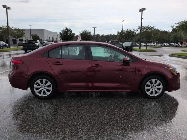 Certified Used 2024 Red Toyota LE image 3