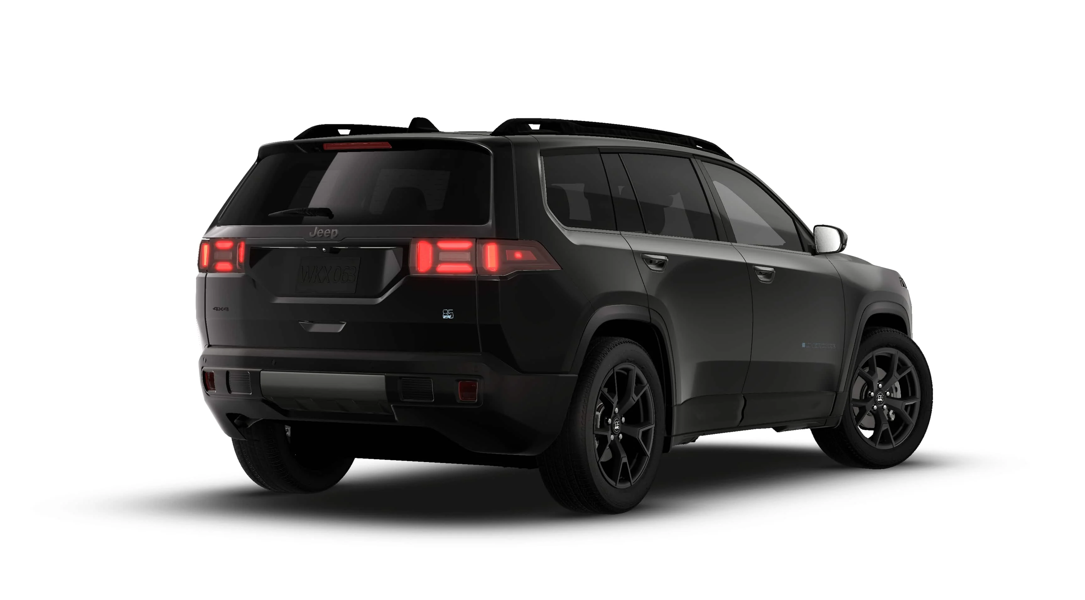 New 2026 Diamond Black Crystal Pearl-Coat Exterior Paint Jeep  image 2