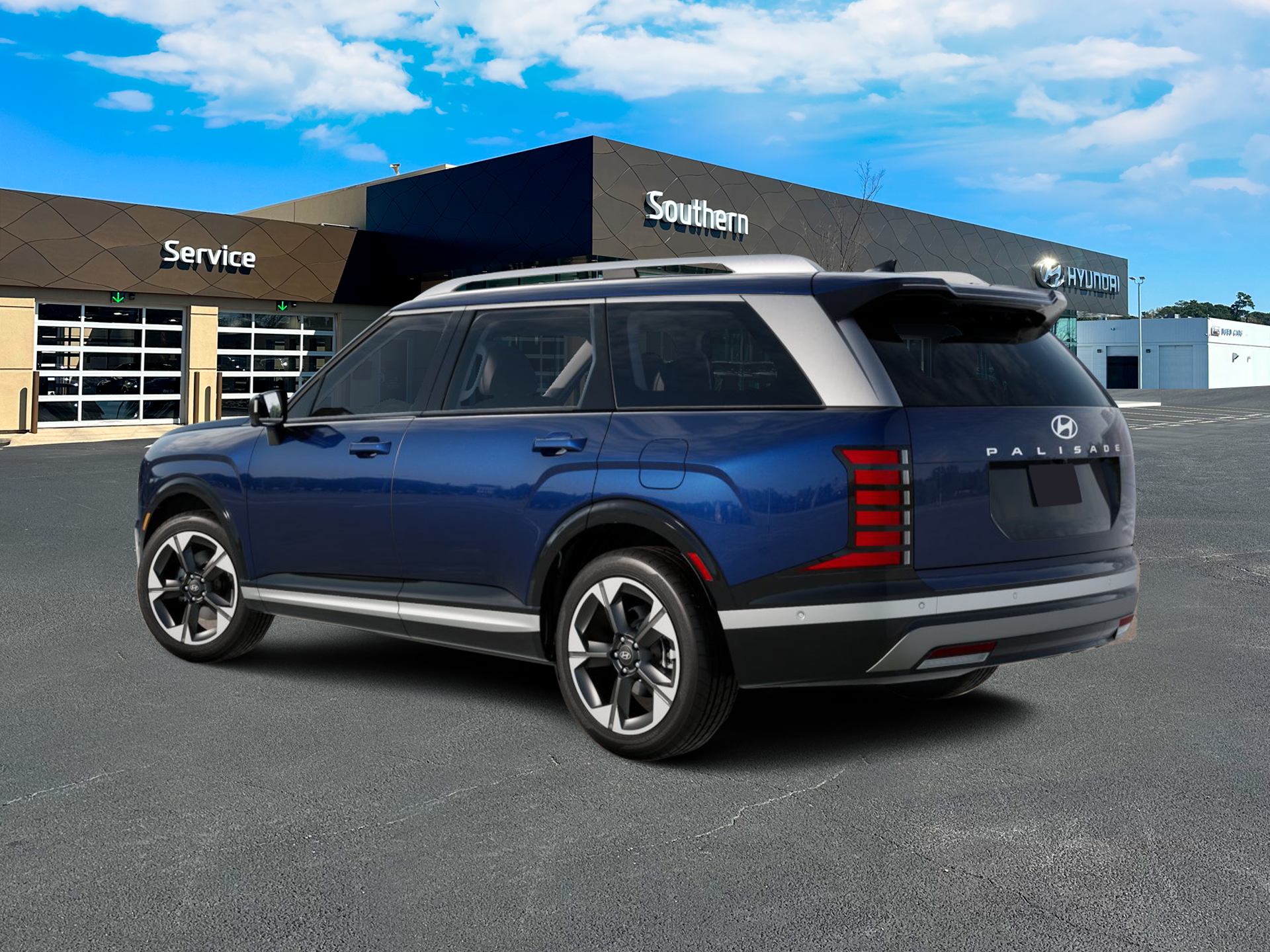 New 2026 Blue Hyundai Limited FWD image 4