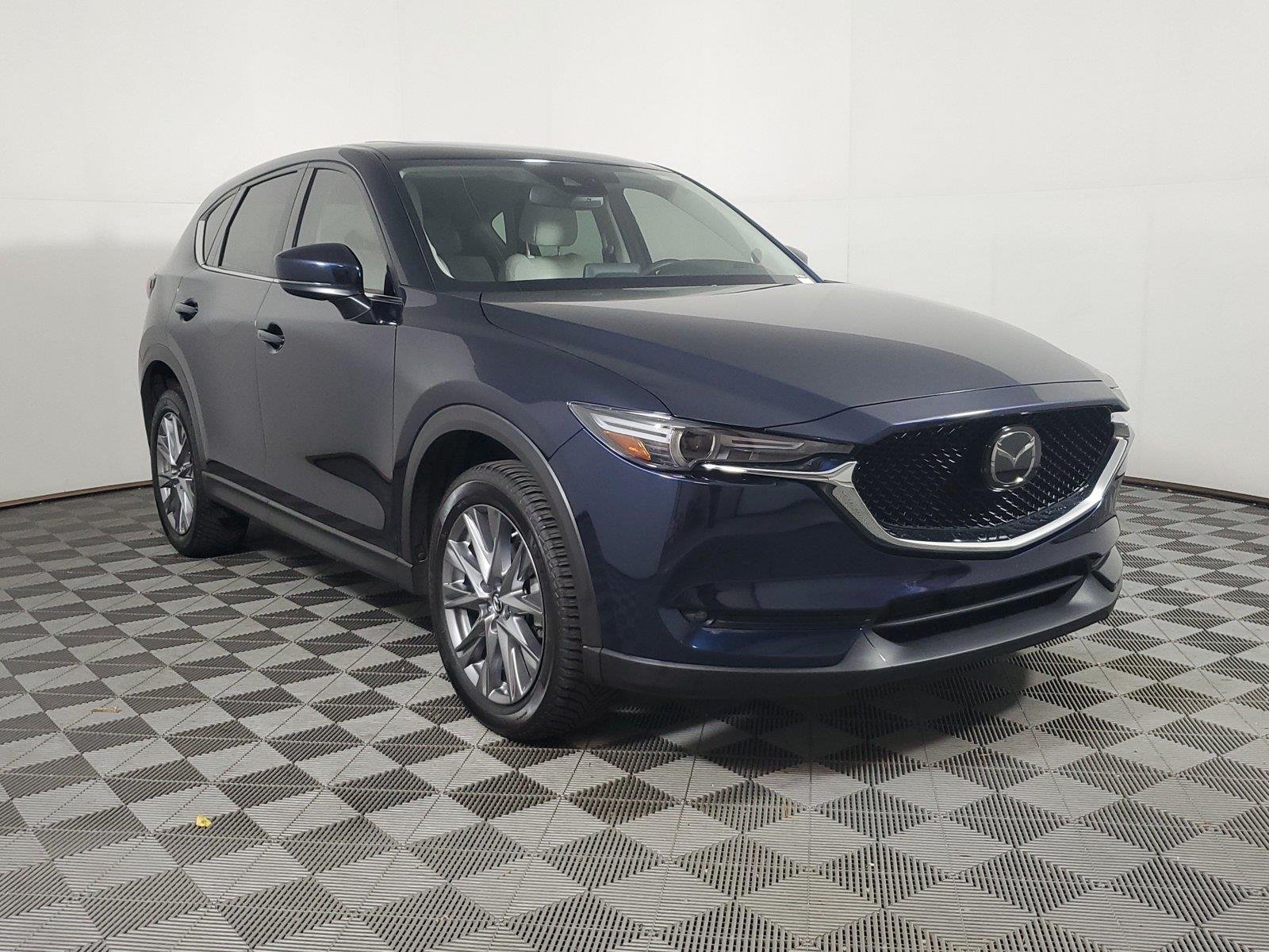 Used 2020 Deep Crystal Blue Mica Mazda Grand Touring image 3