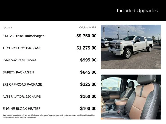 Used 2022 Beige Chevrolet High Country image 5