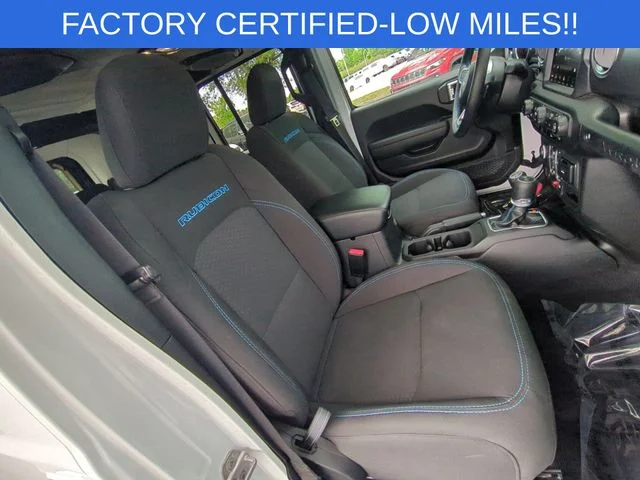 Used 2023 White Jeep Rubicon 4xe image 33