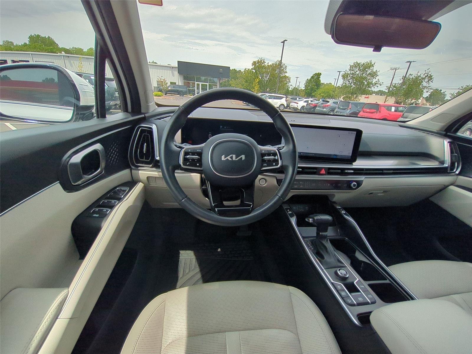Used 2025 Glacial White Pearl Kia S image 45