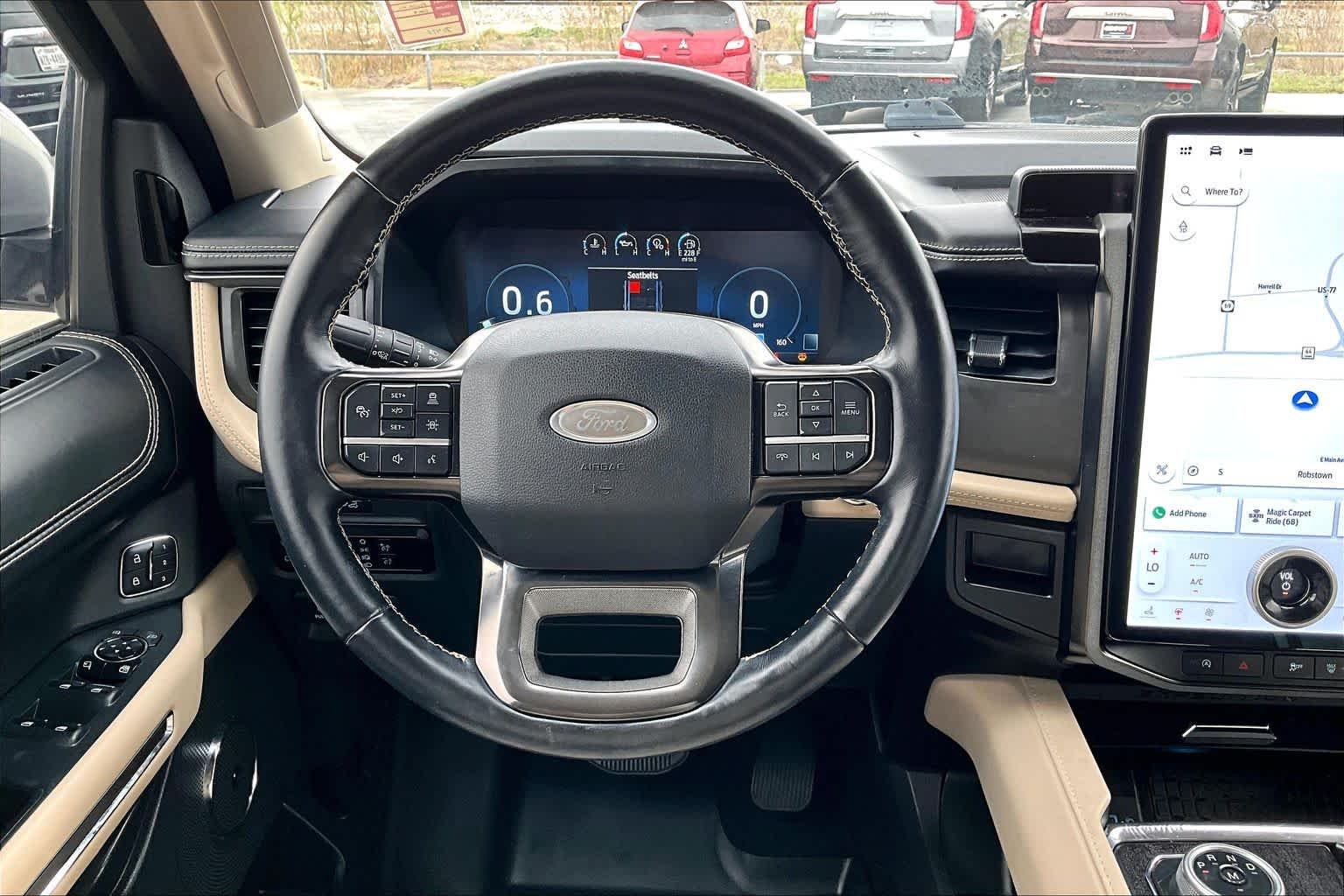 Used 2023 Star White Metallic Tri-Coat Ford Platinum image 12