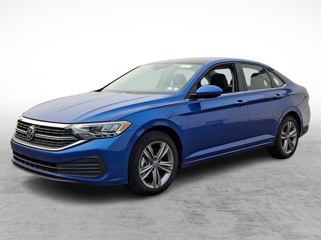 Used 2024 Blue Volkswagen 1.5T SE image 3