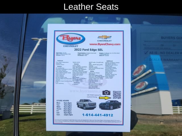 Used 2022 Silver Ford SEL image 14