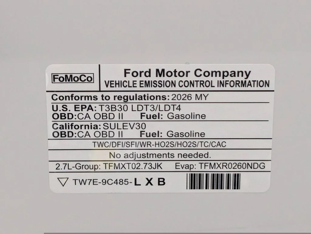 New 2026 Oxford White Ford STX® image 24
