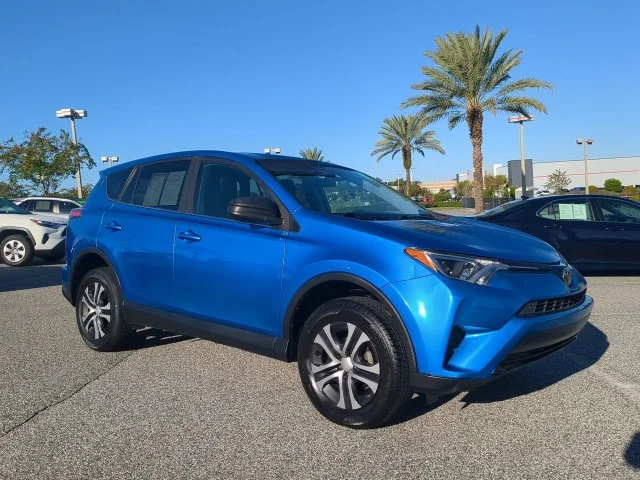 Used 2018 Blue Toyota LE image 2