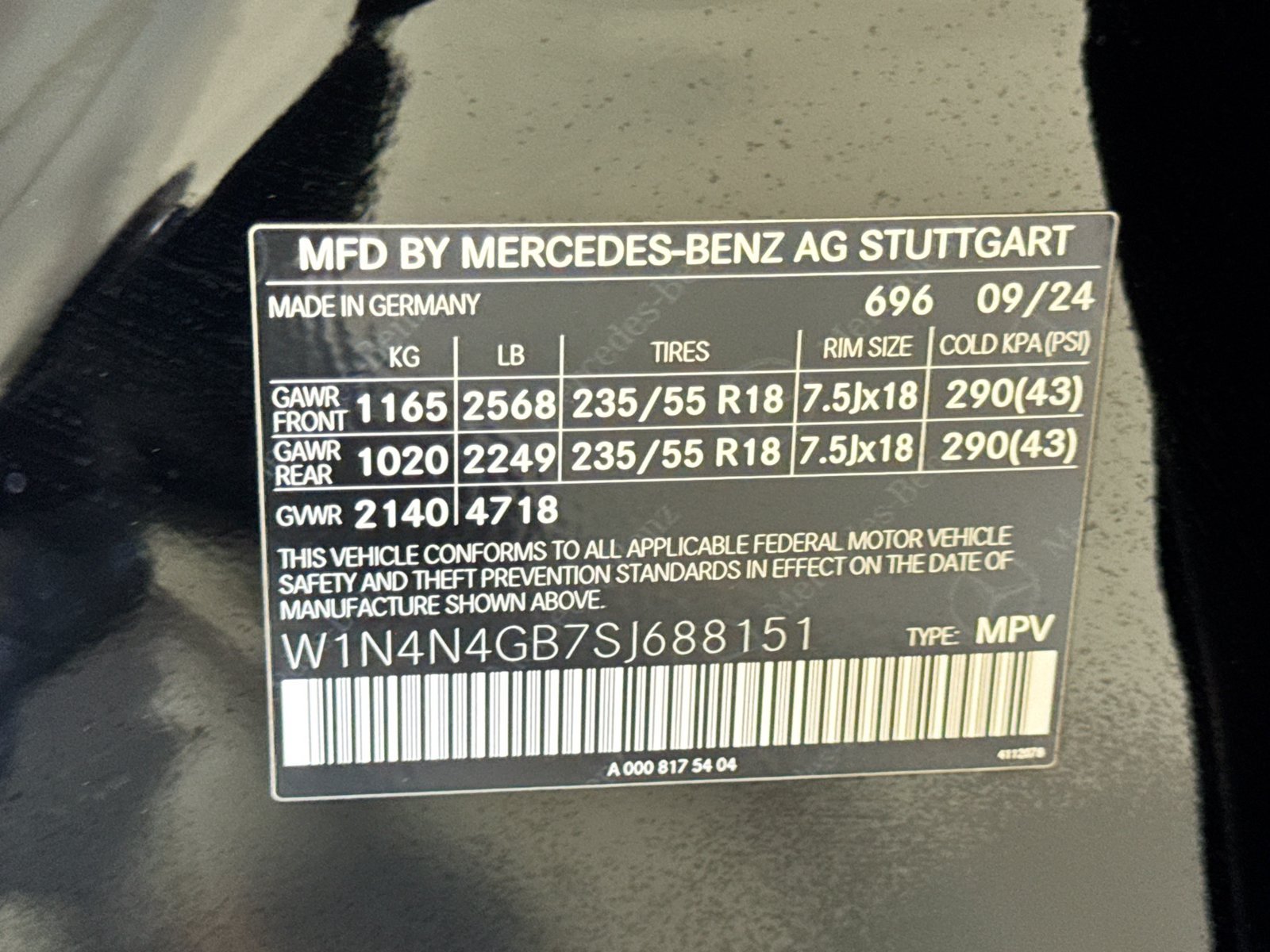Certified Used 2025 Night Black Mercedes-Benz GLA 250 image 30