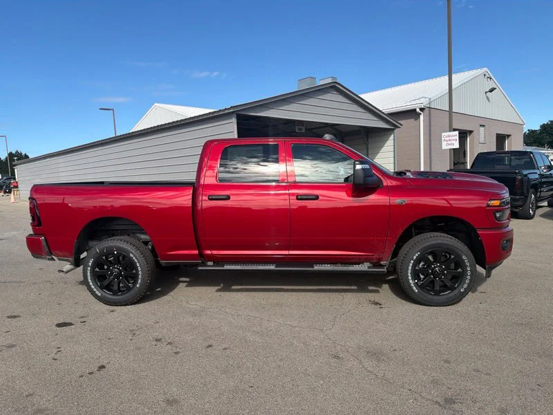New 2027 Molten Red Pearlcoat RAM Black Express image 2