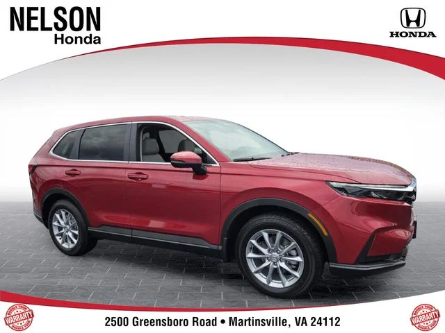 New 2026 Radiant Red Metallic Honda EX image 1