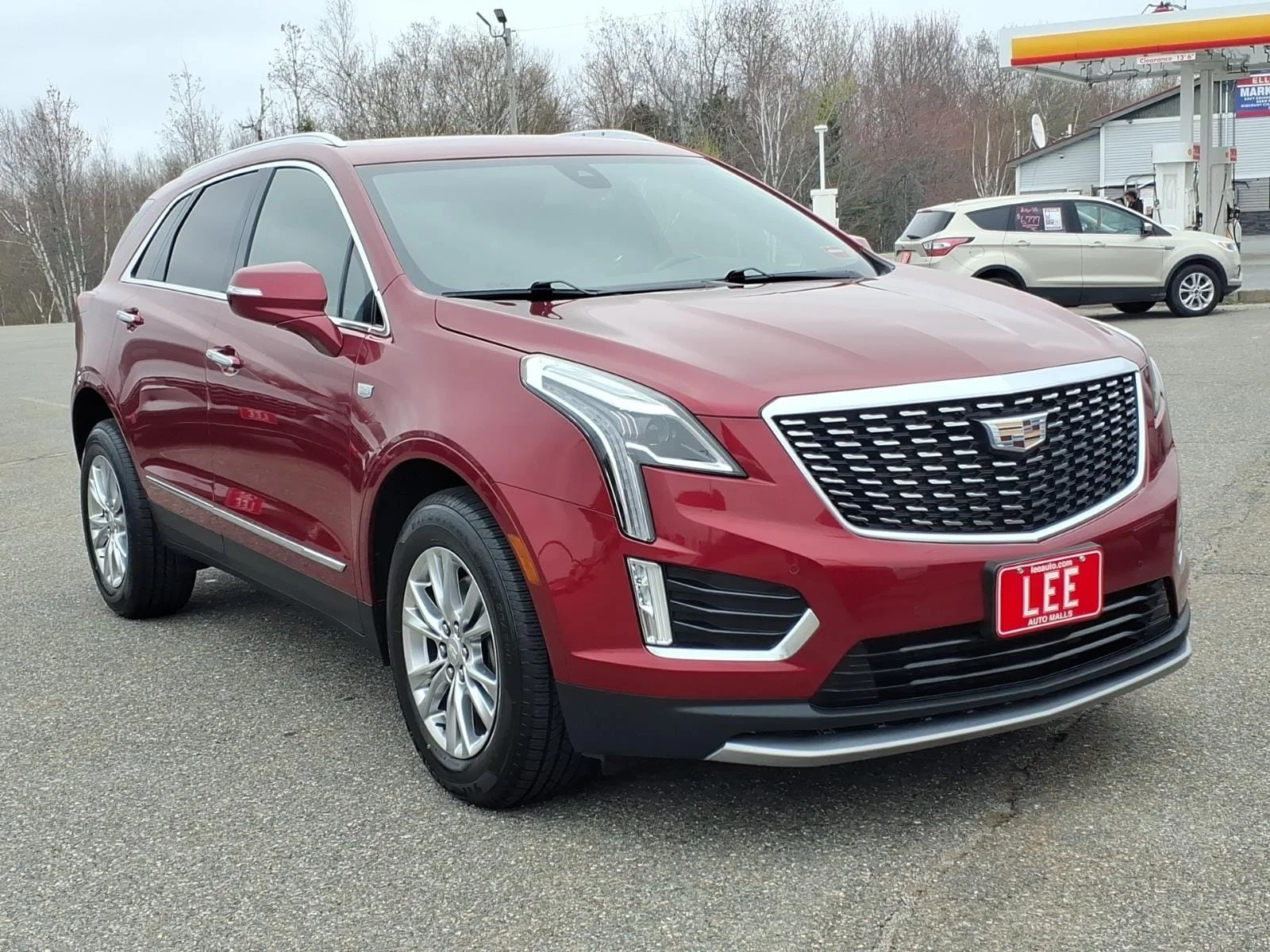 Used 2020 Red Cadillac Premium Luxury image 3