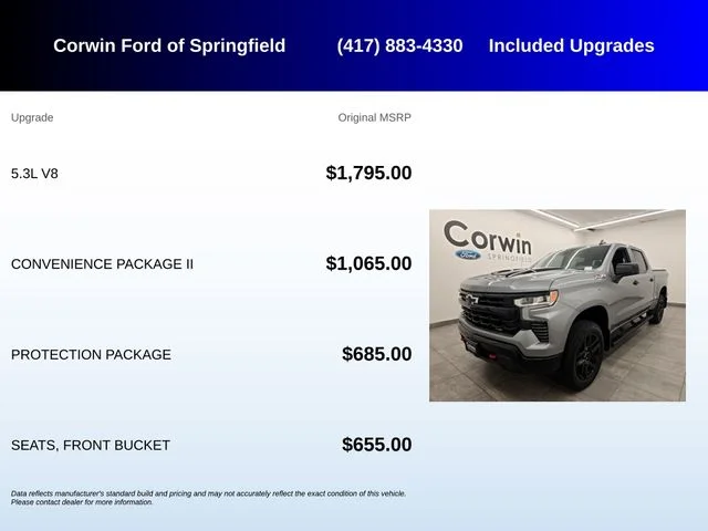 Used 2025 Sterling Gray Metallic Chevrolet LT Trail Boss image 5