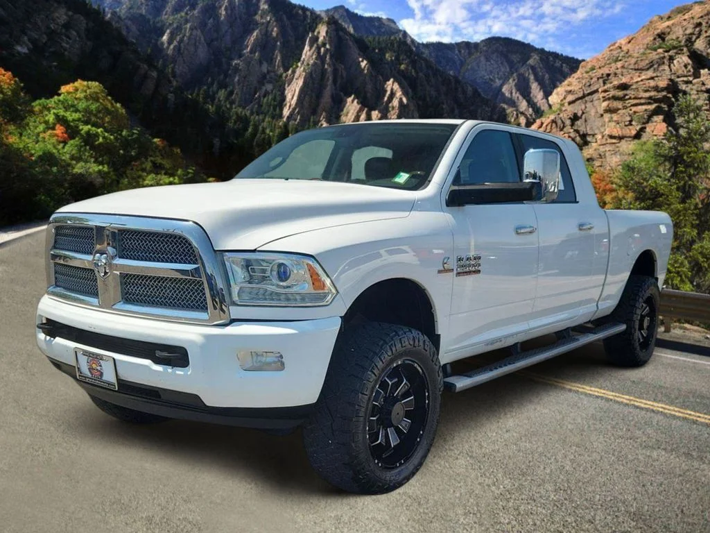 Used 2014 White Ram Laramie Longhorn image 5