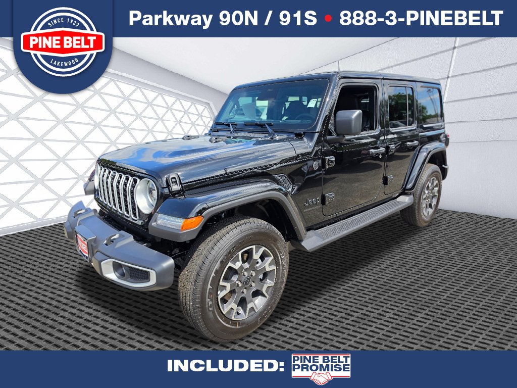 New 2026 Black Clear-Coat Exterior Paint Jeep Sahara image 1
