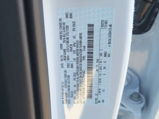 Used 2026 Oxford White Ford XL image 15